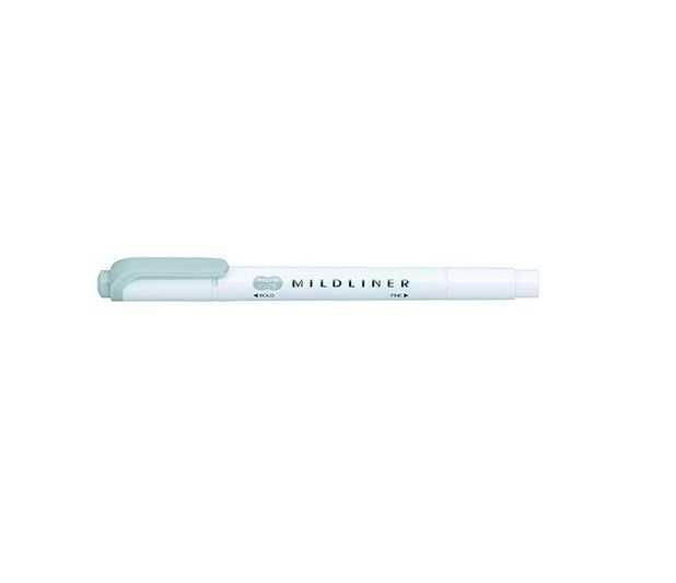 Mildliner 兩頭螢光筆 淺灰色