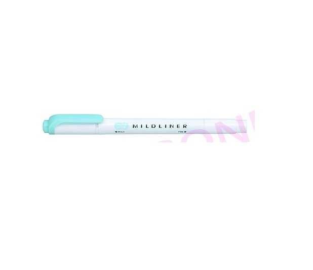 Mildliner 兩頭螢光筆 亮藍色