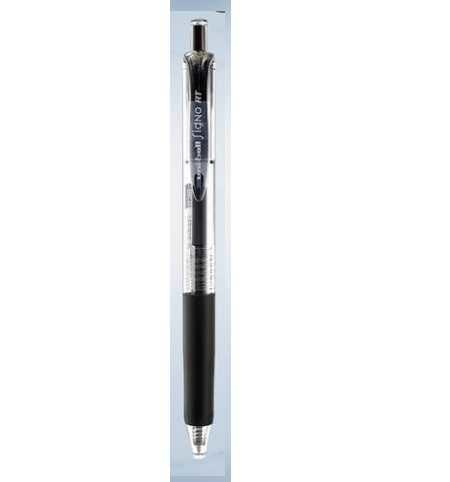 Uni  SigNO按掣啫喱筆 0.38 BLACK