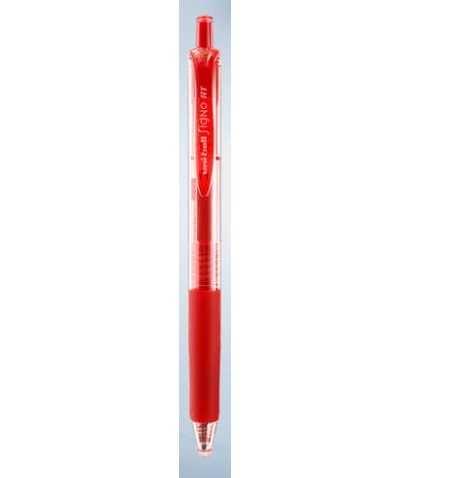 Uni SigNO按掣啫喱筆 0.38 RED