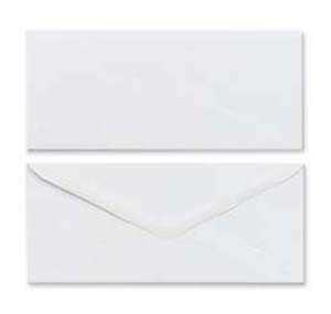 4x9橫口白信封