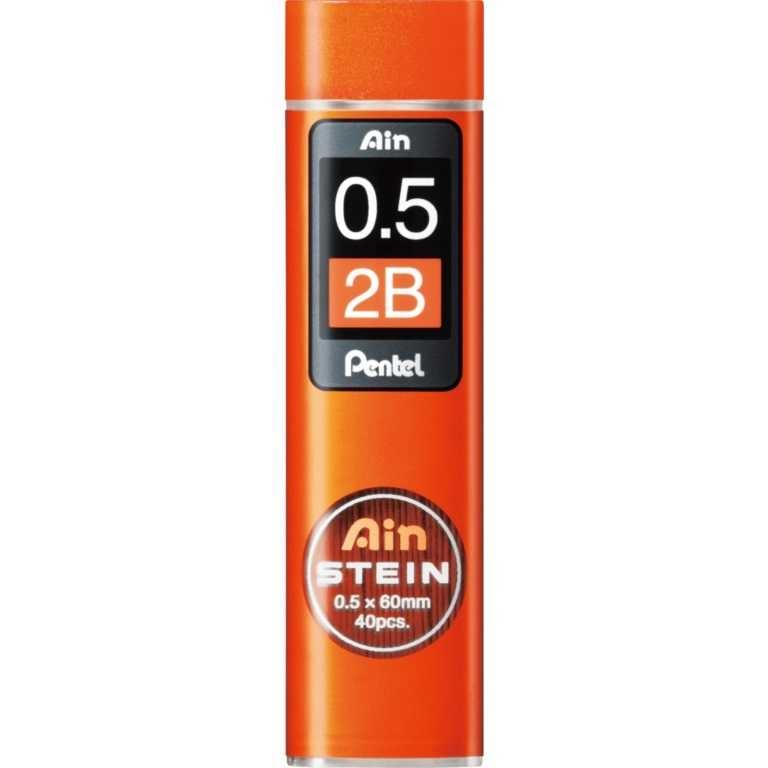 Pentel Ain Stein 0.5mm 鉛芯 - 2B