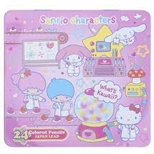 Sanrio Characters 木顏色 24色