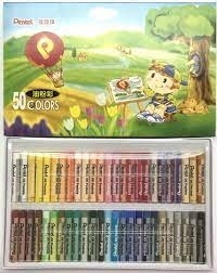 油粉彩 50色